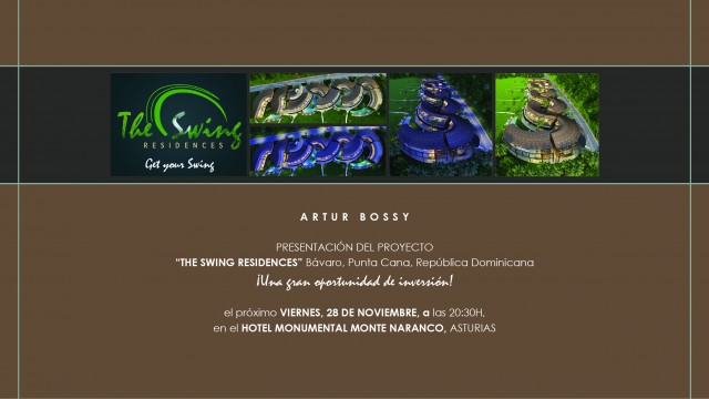 SDE DESIGNS DIGITAL INVITATION FOR THE PRESENTATION OF THE SWING RESIDENCES IN ASTURIAS