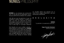 SDE diseña el catálogo corporativo de Nonius Fine Bulders
